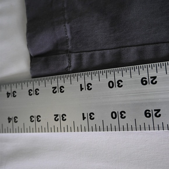 Grayers 36x34 Gray Stretch‎ Cotton Flat Front Straight Mens Chino Pants - Picture 4 of 9